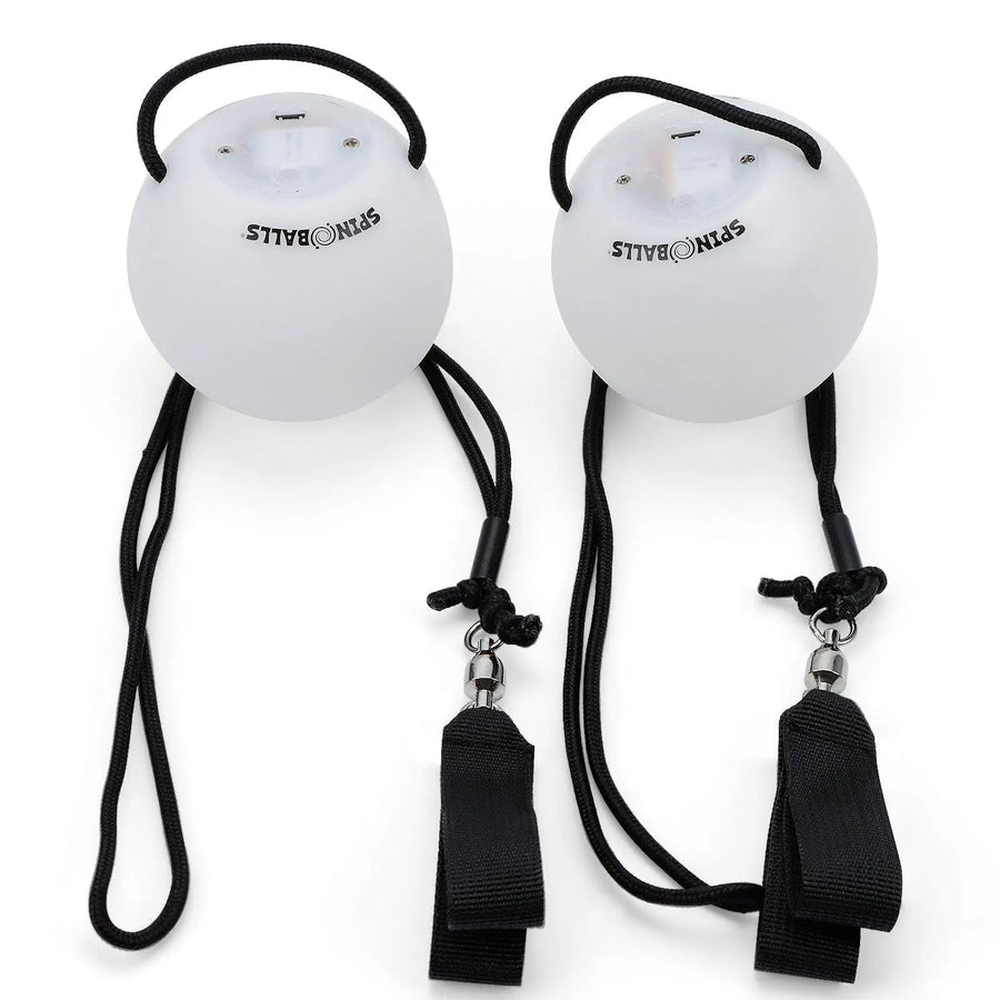 Glow. 0 LED Rechargeable Poi Set - After Dark