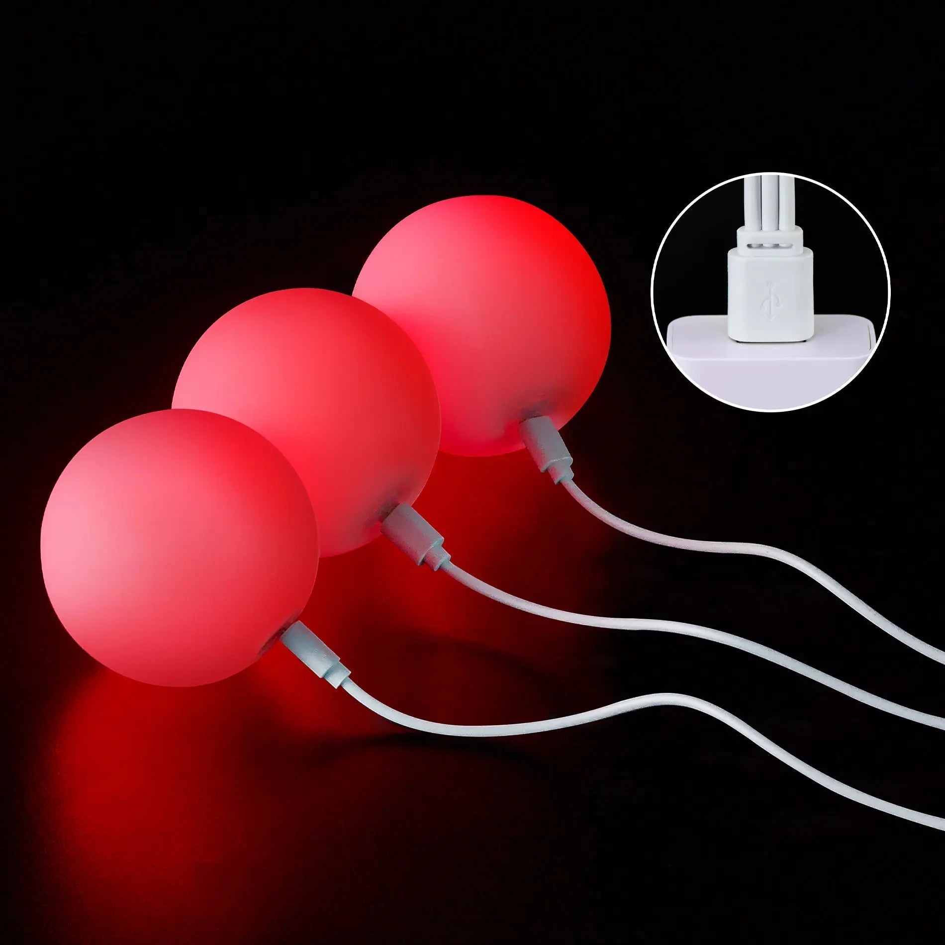 Wes Peden Glow.0 Juggling Balls - Easy Play
