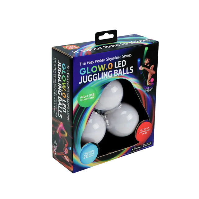 Wes Peden Glow.0 Juggling Balls - Easy Play